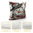 thumbnail image 4 of SHANXI Merry Christmas Throw Pillow Covers, Tree Winter Holiday Cushion Case Decoration for Sofa Couch 24x24in, 4 of 5