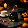 thumbnail image 4 of 15.22oz Halloween Ghost Mug, Ceramic Coffee Cup with Lid, Cute Ghost Shape Tea Cup for Home Office, 4 of 6