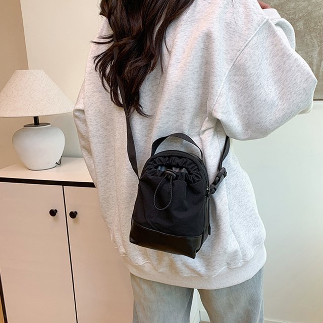 Bolso bandolera cuadrado pequeño, informal, de moda y sencillo, ideal para viajes al aire libre, bolso de mano o de hombro. Bolso bandolera portátil de lona.
