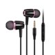 thumbnail image 1 of Auricular con cable In-Ear Reducción de ruido Bolsillo Viaje Deporte Música Jugar Videojuego TV Auriculares con 3 5 mm Jack GlodRosa negroPorcelana Deng Xun unisex, 1 of 2