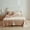 Sand 7.8'' Ruffles, variant on Simple&Opulence 100% Organic Cotton Bed Sheet Set Elegant Shabby chic Bedding (1 Flat Sheet, 1 Fitted Sheet and 1 Ruffled Pillowcase) with Charming Feminine Long Ruffle Trim - Sage Green, Twin