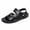 Black, variant on XDDST Man Sandals Dressy Fashion Men's Summer Outdoor Open Toe Breathable Nonslip Beach Casual Sandals