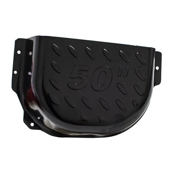 MTD 783-04399-0637 Black Left Hand Belt Cover 50" Deck  Troy-Bilt