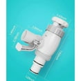thumbnail image 3 of Pgyong Clearance! Above Ground Pool Hose Adapter with Plunger & Pipe-3-in-1 Universal Fit Pool Pump Adapter for Quick Connect/Disconnect-Durable PVC Construction, 3 of 6