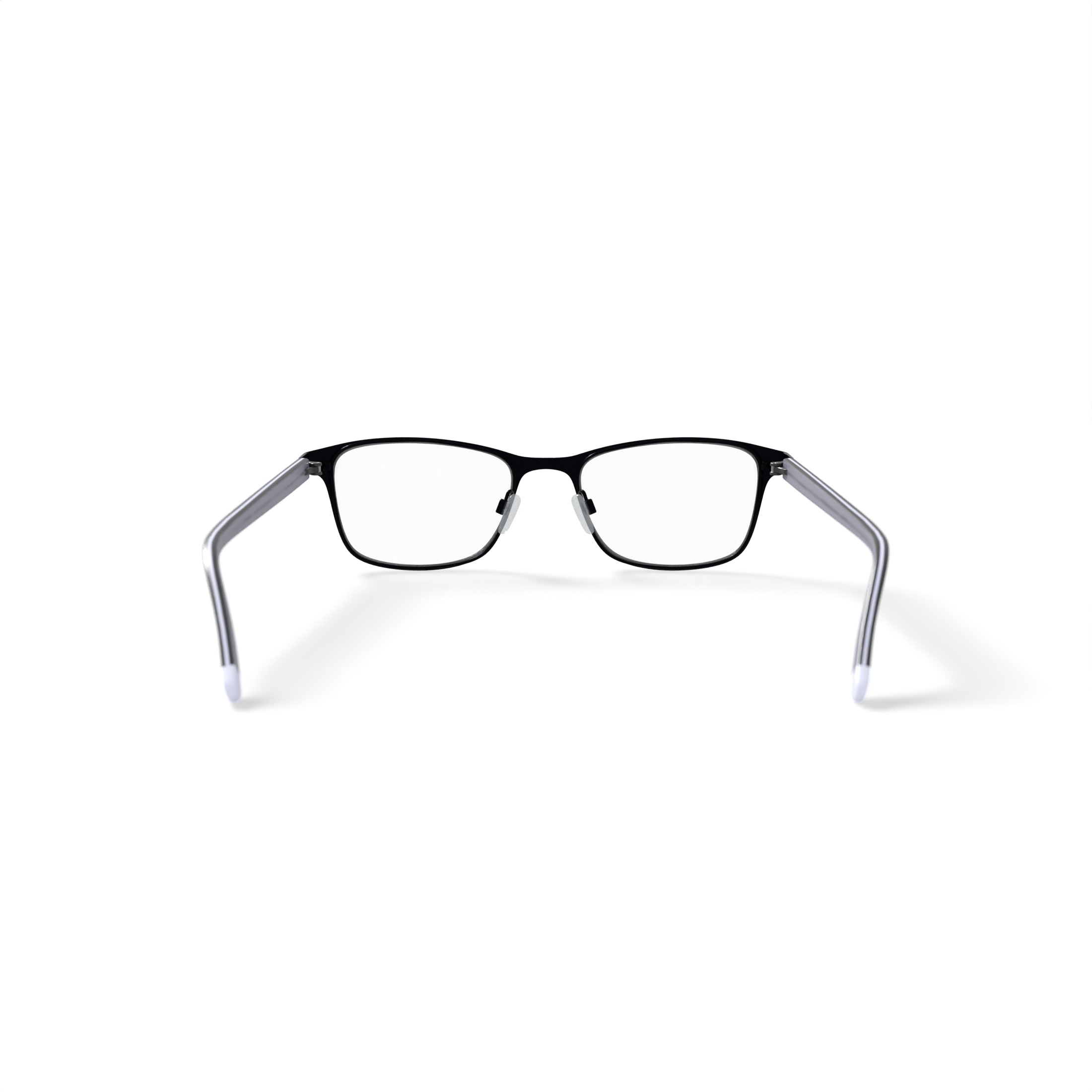 Walmart Women's Rx'able Eyeglasses, WM200951-1, Black, 51-17-135