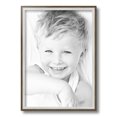 thumbnail image 1 of ArtToFrames 12" x 17" Silver with Stained Grey Picture Frame, 12x17 inch Silver Wood Poster Frame (WOM-4767), 1 of 6