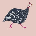 thumbnail image 4 of Joules Guinea Fowl Blush Pink Wallpaper, 4 of 4