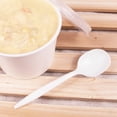 thumbnail image 3 of VeZee's Disposable Economical Plastic White Soup Spoons (50 Count) for home Resturant, Hotel, Deli & big parties, 3 of 5