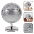 thumbnail image 3 of Miangastore 14cm Desktop Globe Tabletop Terrestrial Globe World Globe with Base Vertical Axis Rotation Educational Learn Earth Geography School Home Office Shelf Desktop Display, 3 of 8