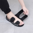 thumbnail image 3 of YOURDIARY Men Women Diabetes Sandals Open Toe Extra Wide Non Slip Adaptive Shoes for Lymphedema Edema Arthritis Swollen Feet, 3 of 7