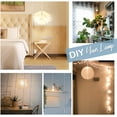 thumbnail image 3 of Extension Hanging Lantern Cord Cable UL 12Ft E26 E27 Socket On/Off Switch Plug in Pendant Lighting for Kitchen Bedroom Plant Growth Light, 3 of 9