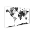 thumbnail image 2 of Trademark Fine Art "World Map BG-1" Canvas Art by Marlene Watson, 2 of 3