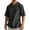 Mens Shirts Black, variant on Cotton Linen Mens Shirt Hoodie Pullover Short Sleeve Breathable Lightweight Summer Beach Tops Fathers Gift