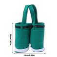 thumbnail image 4 of Bolsa de dulces portátil Papá Noel Pantalones Canasta de pantalones con asa Vino Feliz Navidad Año nuevo Regalo Decoración del banquete de boda Verde M Advancent HA009245-05, 4 of 6