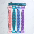 thumbnail image 5 of Artefacto de silicona para frotar la espalda, toalla de baño de tiras largas, toalla de baño para frotar la espalda para hombres y mujeres, toalla de baño resistente de doble cara para frotar el barro, 5 of 5