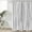 White, variant on Gray Small Stall Shower Curtain, Waterproof Shower Curtains for Bathroom, Abstract Lines Gradient Minimalist Modern Texture Washable Fabric Cloth Bath Curtain for Bathtub with Hooks 36x72 Inches