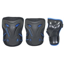 Razor Shred Bicycle Pad Set Blue,Youth, 8 