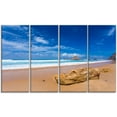 thumbnail image 2 of Huge Brown Rock in Atlantic Seashore, 2 of 3