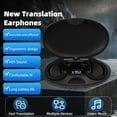 thumbnail image 3 of AI Translation Earbuds Real Time,133 Language Translator Earbuds for IOS and  3-in-1 Translation Headphones Translating Device for Travel Business Learning, 3 of 7