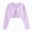 L101-Purple, variant on Girls Bolero Cardigan Sweater Toddler Kids Long Sleeve Button Knit Shrug Cropped Cover Up Jacket Fall Winter Tops(L101-White,5-6 Y)
