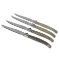 thumbnail image 1 of French Home Laguiole Steak Knives - Neutral Tones - 4-Piece, 1 of 6