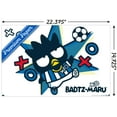 thumbnail image 3 of Hello Kitty and Friends: 21 Sports - Badtz-Maru Soccer Wall Poster, 14.725" x 22.375", 3 of 4