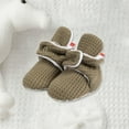 thumbnail image 4 of Baby Fleece Booties Newborn Unisex Booties Non-Slip Newborn Infant First Walkers Warm Shoes House Slippers for Baby Boys & Baby Girls Toddlers, 4 of 4
