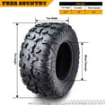 thumbnail image 5 of (2) Premium FREE COUNTRY 8PR ATV/UTV Tires 27x11x14 fit 18-19 John Deere GATOR XUV 825M 16 XUV825I EP Rear, 5 of 8