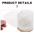 thumbnail image 4 of 100Pcs Coffee Cone Filter Coffee Filtering Paper Espresso Cone Filter Paper Coffee Filter Holder, 4 of 9