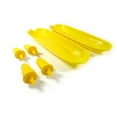 thumbnail image 4 of 24 Pc Corn On The Cob Serving Set Dish Tray Server Skewers Prongs Holder Kitchen, 4 of 6