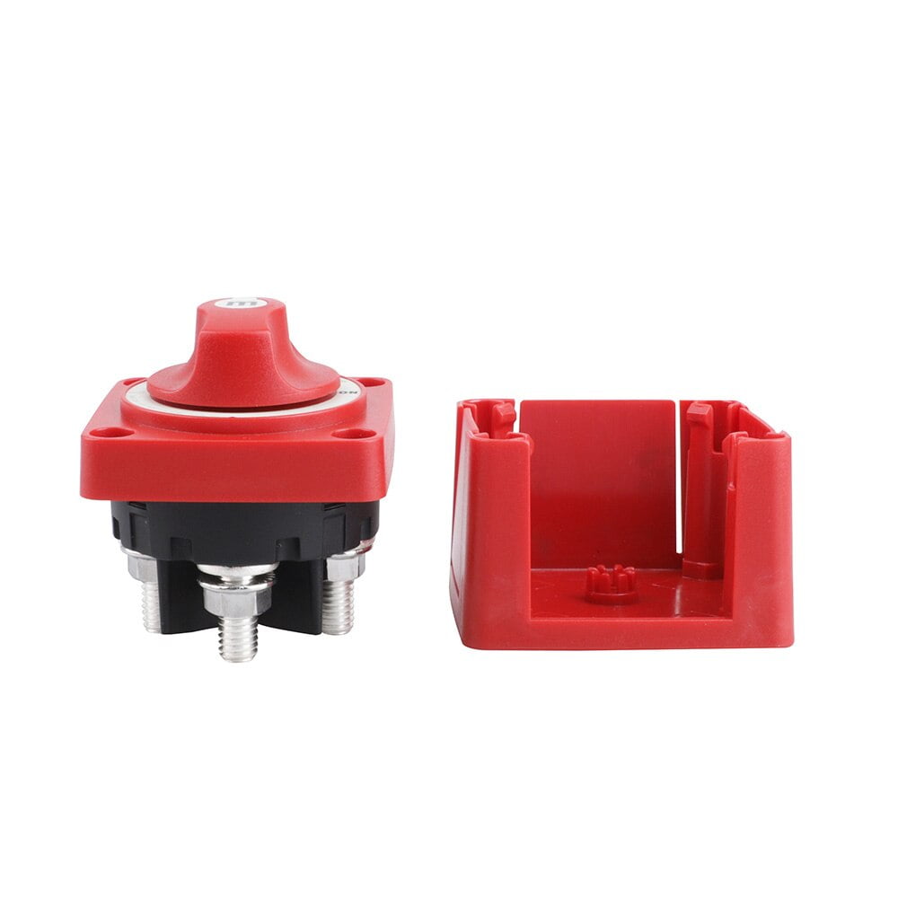 6010 M-Series DC 12-32V 300-450A Battery Switch Isolator Disconnect Rotary Dual Circuit Switch Marine Boat RV Caravan Yacht IP67