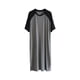 thumbnail image 5 of Albornoz para hombre Sonducket cómodo y elegante para descansar y dormir Negro y gris oscuro L, 5 of 6