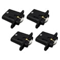 thumbnail image 1 of Houderco 4Ud Accesorios De Para Mueble Color Negro Durables Para Puertas Correderas Y Gabinetes, 1 of 8