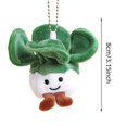 thumbnail image 3 of Llavero Y Colgador Para Bolso De Peluche Vegetal. Accesorios Para Parejas De Estudiantes. Adorno Para Llavero De Coche., 3 of 7