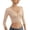 Nude, variant on Women's Arm Shaper Firm Arm Lift Shapewear V Neck Body Shaper Push Up Lace Spandex Hook Arm Compression 3/4 Sleeve Shaper Black 6