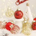 thumbnail image 4 of Bolas de Navidad de PET irrompibles para árbol de Navidad, decoraciones colgantes para bodas, 4 of 5