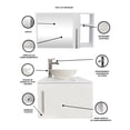 thumbnail image 3 of Combo de Gabinete para Baño con Ovalin Y Monomando + Botiquin con Espejo, 3 of 5