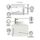 thumbnail image 3 of Combo de Gabinete para Baño con Ovalin Y Monomando + Botiquin con Espejo, 3 of 5