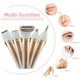thumbnail image 5 of KAMIDA Electric Shaver Razors For Women,Shaver Electric Hair Remover Face Nose Hair Eyebrow Arms Bikini Set,Portable Hair Shaver,5 in 1 New Multi-functional Rechargeable Hair Shaver, 5 of 9
