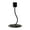 Black, variant on Black Modern Minimalist Metal Candle Holder Single Curved Arm With Sturdy Base For Home Decor Dining Table Wedding Event Decoration Black Finish