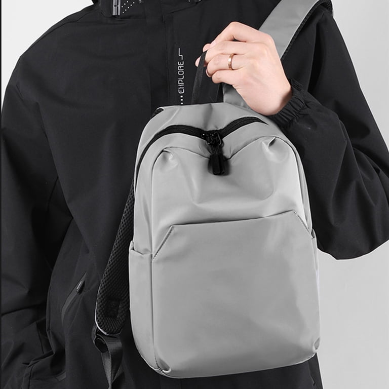 Lightweight Nylon Travel Backpack with Multiple Compartments  display picture 1