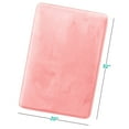 thumbnail image 5 of Nestl Absorbent Memory Foam Bath Mat Set Bathroom Rug, Misty Rose, 20"X30", 5 of 7