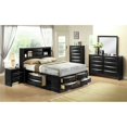 thumbnail image 2 of Picket House Furnishings Dana 5-Piece Contemporary Wood Queen Black, 2 of 20