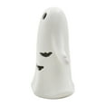 thumbnail image 5 of Support LED en céramique blanche découpé Boo w/ Bats - 6,8 pouces, 5 of 5