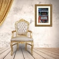 thumbnail image 3 of Looney, Hollice 11x14 Gold Ornate Wood Framed with Double Matting Museum Art Print Titled - Asia-China-Beijing-Ceiling Detail at the Summer Palace of Empress Cixi, 3 of 4