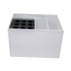 thumbnail image 1 of Organizador de tijeras de barbería, soporte antideslizante para cepillos de peluquero de mascotas, Clips Blanco 9 hoyos Yuyangstore Estante para tijeras, 1 of 8