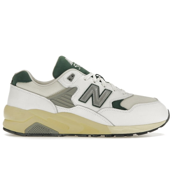 New Balance Men's 580 White Nightwatch Green Shoes, from StockX