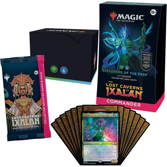 Magic: The Gathering The Lost Caverns of Ixalan Commander Deck: Explorers of the Deep