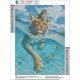 thumbnail image 2 of Pintura De Diamante 5D Tigre Y Gato Arte De Diamante Para Adultos, Kit De Diamante De Tigre Para Niños Completo, Diy Diamante Rhinestone Punto De Cruz Pintura De Cristal Decoración De Pared Rojo Verde Cocina, Decoración y Otros, 2 of 5