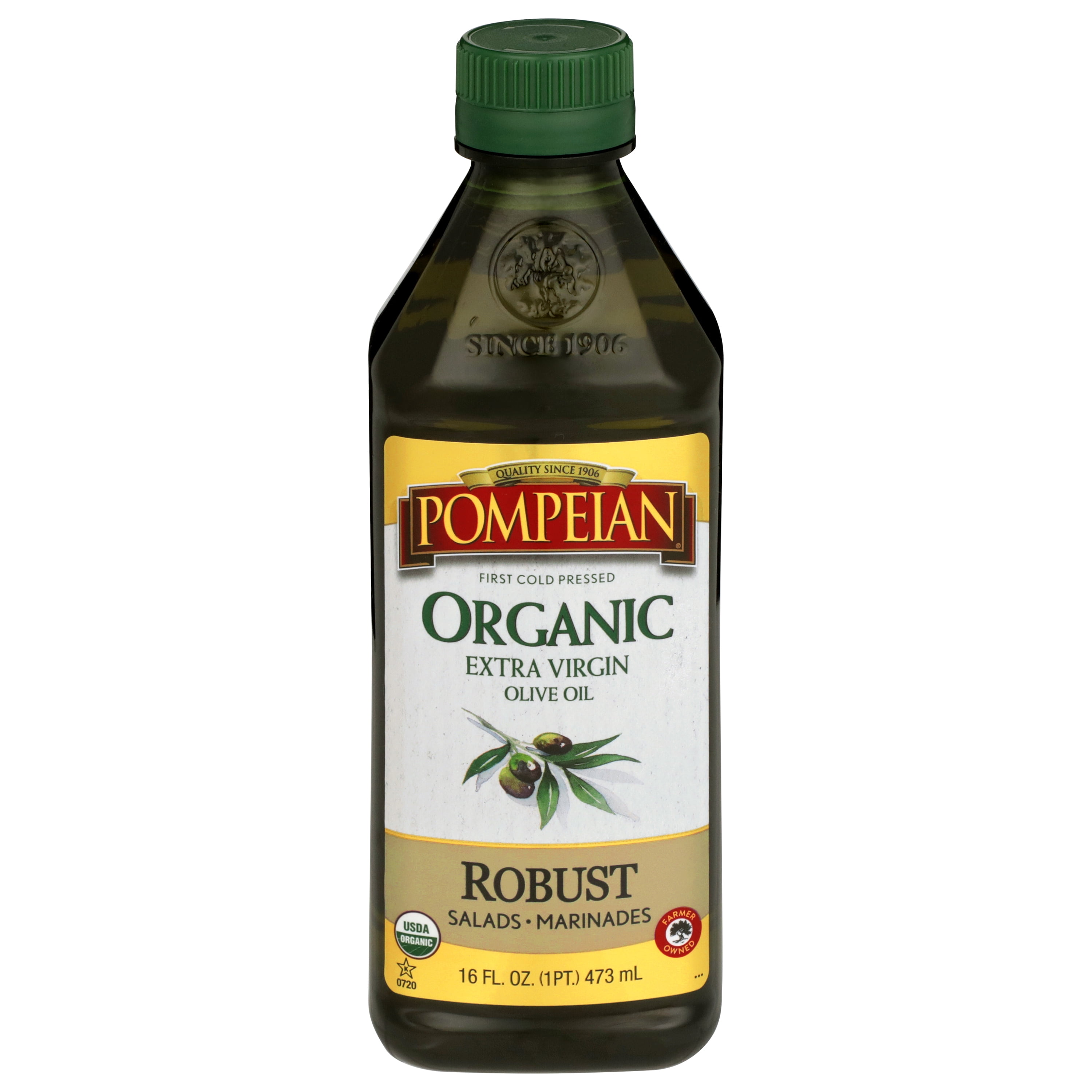 Pompeian Organic Robust Extra Virgin Olive Oil - 16 fl oz